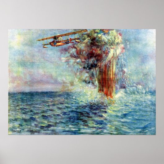 Henri Farre Oil Appears on the Troubled Waters Poster (Voorkant)