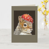 Henri la carte des écureuils (Fleur jaune)