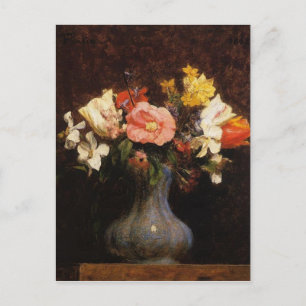 Henri Latour Flowers Camelias en Tulips Briefkaart
