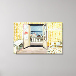Henri Matisse - INTERIEUR 14 JULI ETRETAT 1920 Canvas Afdruk