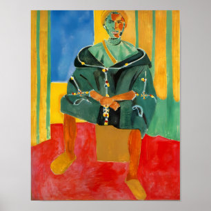 Henri Matisse - Zittende Riffian Poster