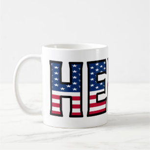 Henri Nom Prénom USA styled Tasse Café