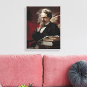 Henri Rochefort Canvas Afdruk (Insitu (Woonkamer))