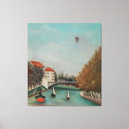 Henri Rousseau art Canvas Afdruk (Voorkant)