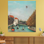 Henri Rousseau art Canvas Afdruk (Insitu (Woonkamer))