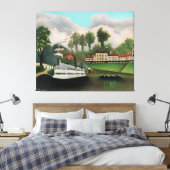 Henri Rousseau art Canvas Afdruk (Insitu (Slaapkamer))