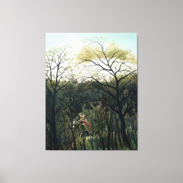 Henri Rousseau art painting Canvas Afdruk