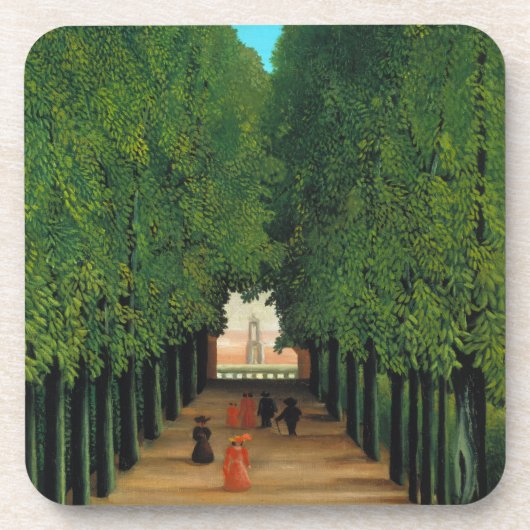 Henri Rousseau, Avenue in Saint Cloud Bier Onderzetter (Voorkant)