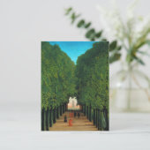 Henri Rousseau, Avenue in Saint Cloud Briefkaart (Staand voorkant)