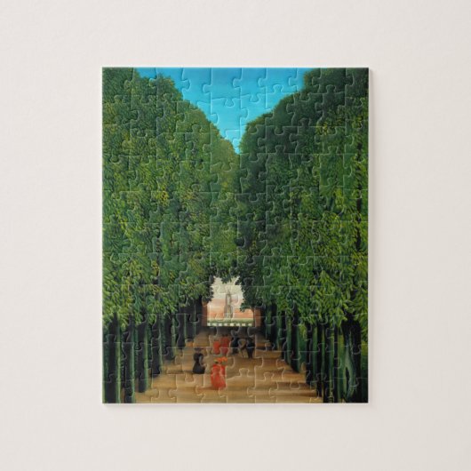 Henri Rousseau, Avenue in Saint Cloud Legpuzzel (Verticaal)