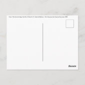 Henri Rousseau - brug van Sevres en heuvels van Cl Briefkaart (Achterkant)