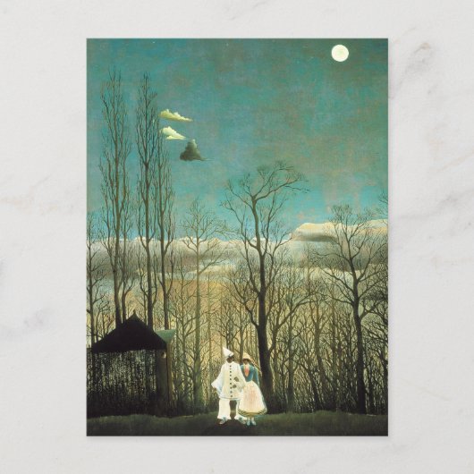 Henri Rousseau Carnaval Soirée Carte postale (Devant)