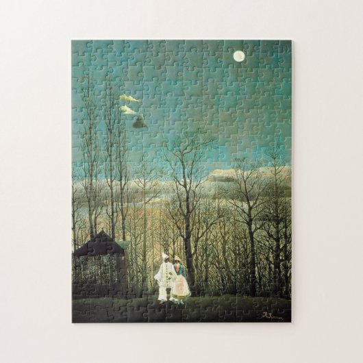 Henri Rousseau Carnival Evening Puzzle Legpuzzel (Verticaal)