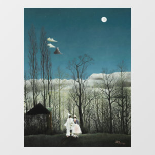 Henri Rousseau - Carnival Evening Raamsticker
