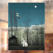 Henri Rousseau - Carnival Evening Raamsticker (Vel 2)