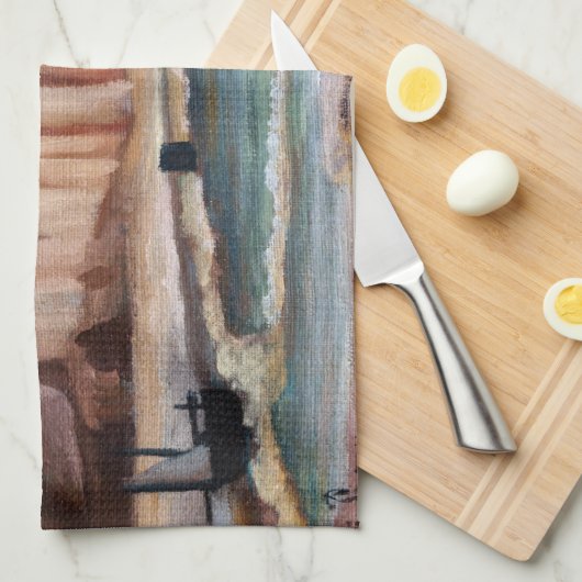 Henri Rousseau - Cliffs Theedoek (Quarter Fold)