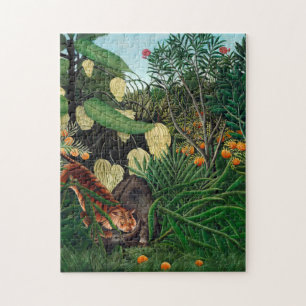 Henri Rousseau de Botanische Gar van het Equatoria Legpuzzel
