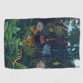 Henri Rousseau - De droom/Le Reve Golfhanddoek (Horizontaal)
