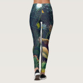 Henri Rousseau - De droom/Le Reve Leggings (Achterkant)
