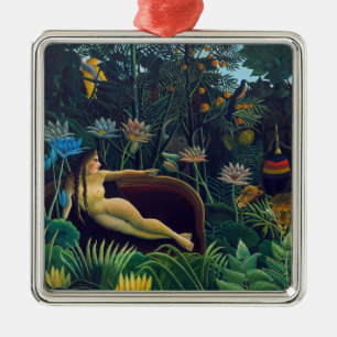 Henri Rousseau - De droom/Le Reve Metalen Ornament