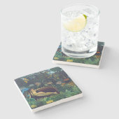 Henri Rousseau - De droom/Le Reve Stenen Onderzetter (Zijkant)