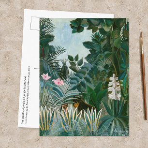 Henri Rousseau - De Equatoriale Jungle Briefkaart