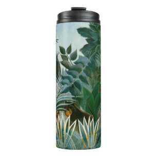 Henri Rousseau - De Equatoriale Jungle Thermosbeker
