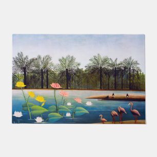 Henri Rousseau - De Flamingoes Deurmat