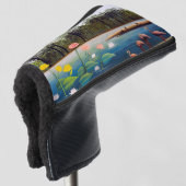 Henri Rousseau - De Flamingoes Golfheadcover (3/4 voorkant)