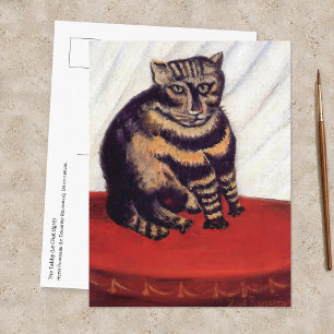 Henri Rousseau - De gestreepte kat Briefkaart