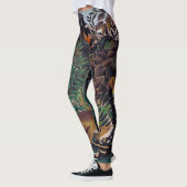 Henri Rousseau - De Hongaarse Leeuw Leggings (Links)