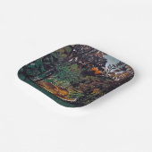 Henri Rousseau - De Hongaarse Leeuw Papieren Bordje (Gebogen)