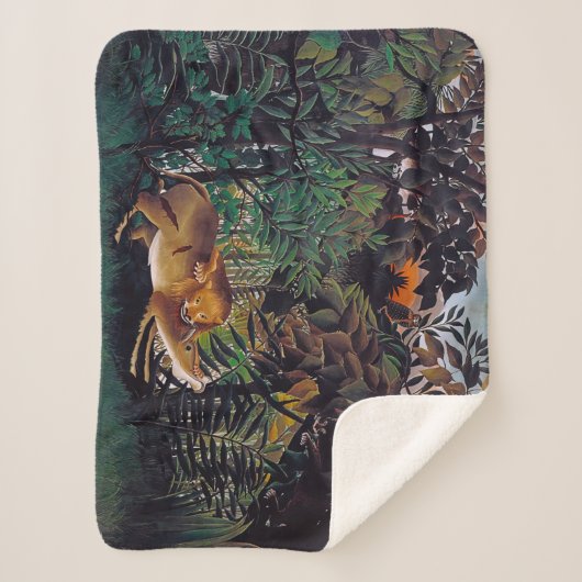 Henri Rousseau - De Hongaarse Leeuw Sherpa Deken (Voorkant)