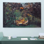 Henri Rousseau - De Hongaarse Leeuw Spandoek (Beurs)