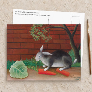 Henri Rousseau - De maaltijd van het konijn Briefkaart
