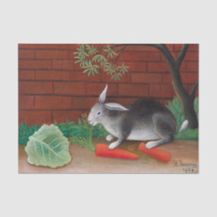 Henri Rousseau - De maaltijd van het konijn Tissuepapier