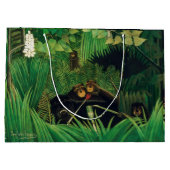Henri Rousseau - De Merry Jesters Groot Cadeauzakje (Achterkant)