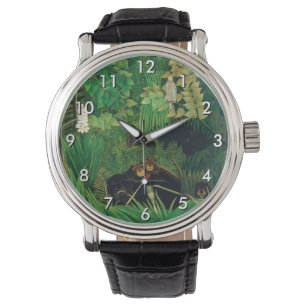 Henri Rousseau - De Merry Jesters Horloge