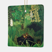 Henri Rousseau - De Merry Jesters Keramisch Ornament (Links)