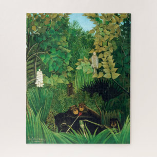 Henri Rousseau - De Merry Jesters Legpuzzel
