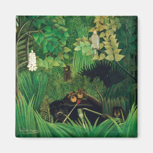 Henri Rousseau - De Merry Jesters Magneet