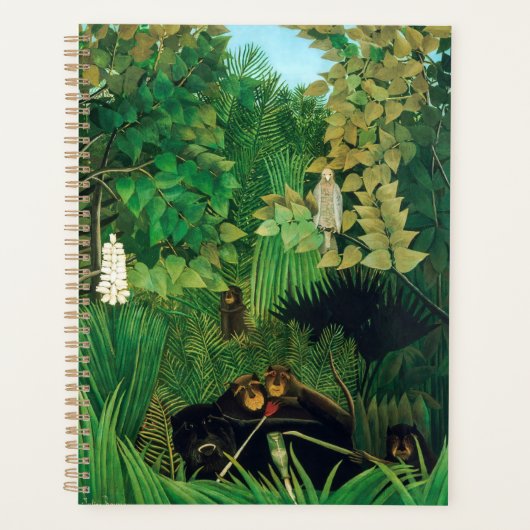 Henri Rousseau - De Merry Jesters Planner (Voorkant)