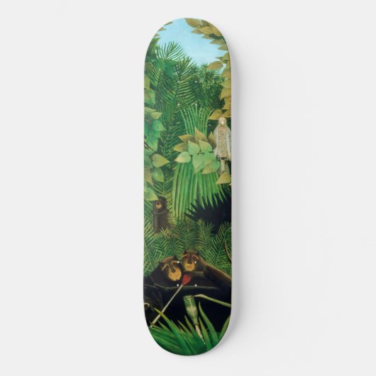 Henri Rousseau - De Merry Jesters Skateboard (Voorkant)