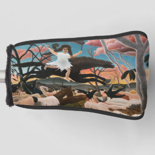 Henri Rousseau - De oorlog Golfheadcover