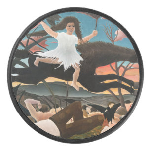 Henri Rousseau - De oorlog Hockey Puck
