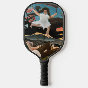 Henri Rousseau - De oorlog Pickleball Paddle