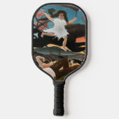 Henri Rousseau - De oorlog Pickleball Paddle (Achterkant)