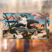 Henri Rousseau - De oorlog Raamsticker (Vel 2)