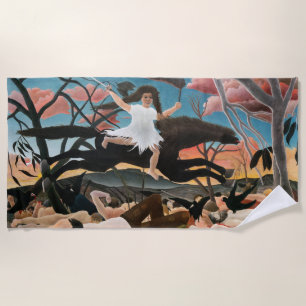 Henri Rousseau - De oorlog Strandlaken