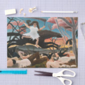 Henri Rousseau - De oorlog Tissuepapier (Craft)